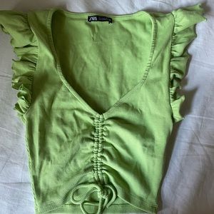 NWOT cinch front top